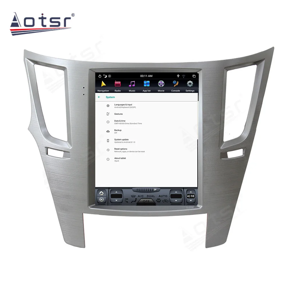 128G Tesla Screen Multimedia Stereo Android Speler Voor Subaru Legacy Outback 2009 2010 2011 2012 2013 2014 Audio Radio hoofd Unit