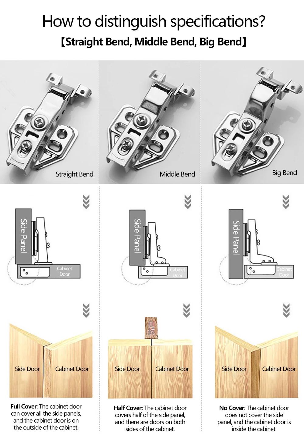 1Pcs Aluminum Frame Door Hinge Hydraulic Damping Glass Door Hinge Mute Buffer Hinge For Wine Cabinet Cupboard Wardrobe Bookcase