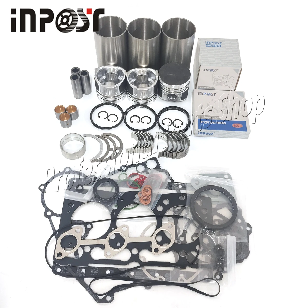 D905 Overhaul rebuild kit For Kubota engine B1700DT BX2200D BX23LB BX22 tractor