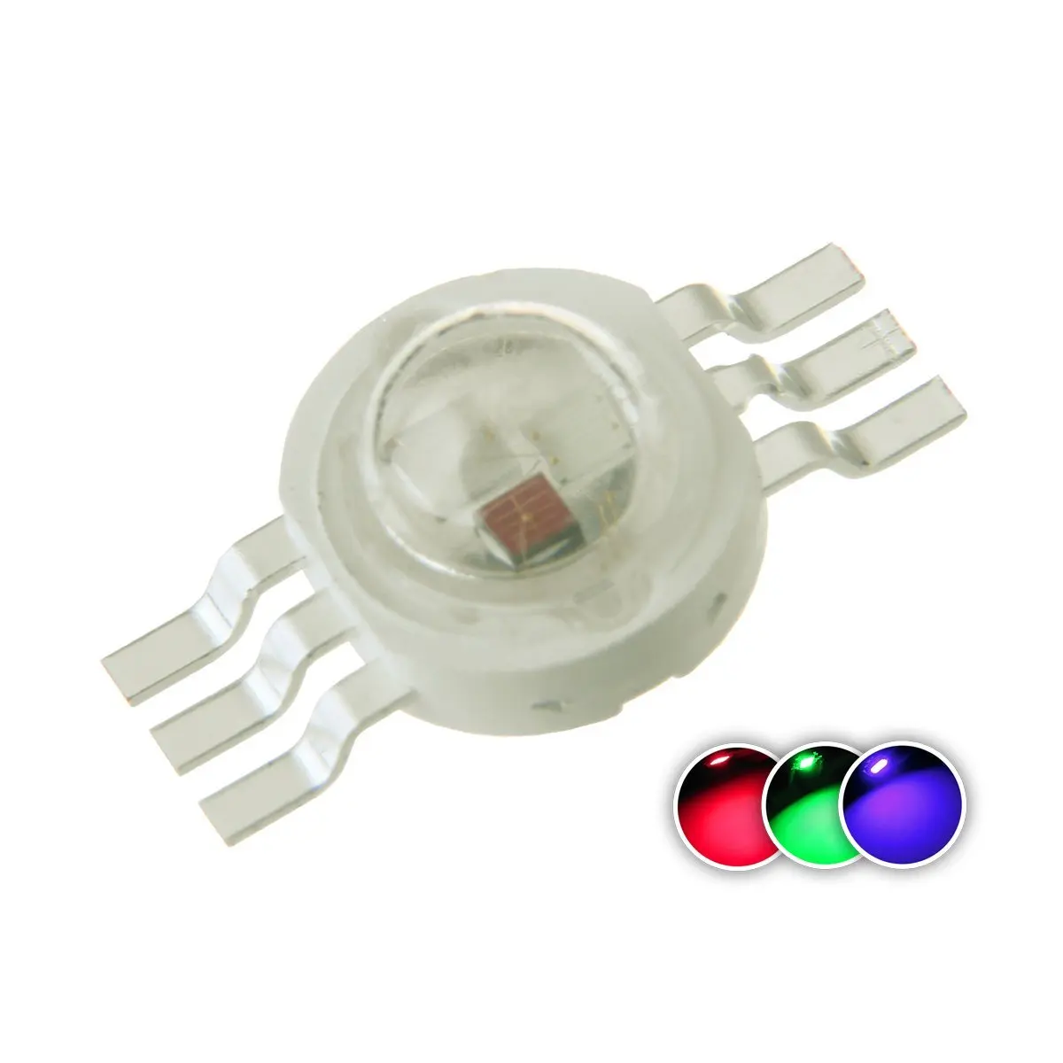 50pcs 3W-18W RGB RGBW RGBWW RGBWY RGBWYV High Power LED Chip 4/ 6 / 8 /10/12 pin Molding LED Stage Colorful Light Source Beads