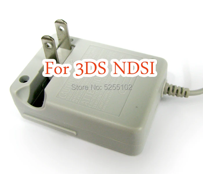 5pcs/lot For Nintendo 3DS NDSI AC Home Wall Travel Charger Power Adapter for 3DS NDSI Generic US