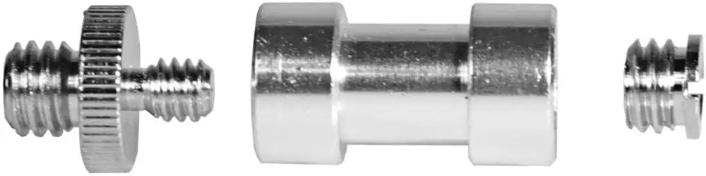 Adaptador de conversión de tornillo de trípode de 1/4 pulgadas y 3/8 pulgadas, soporte de luz de Flash Compatible con jaula de cámara/equipo de hombro/trípode/enchufe St
