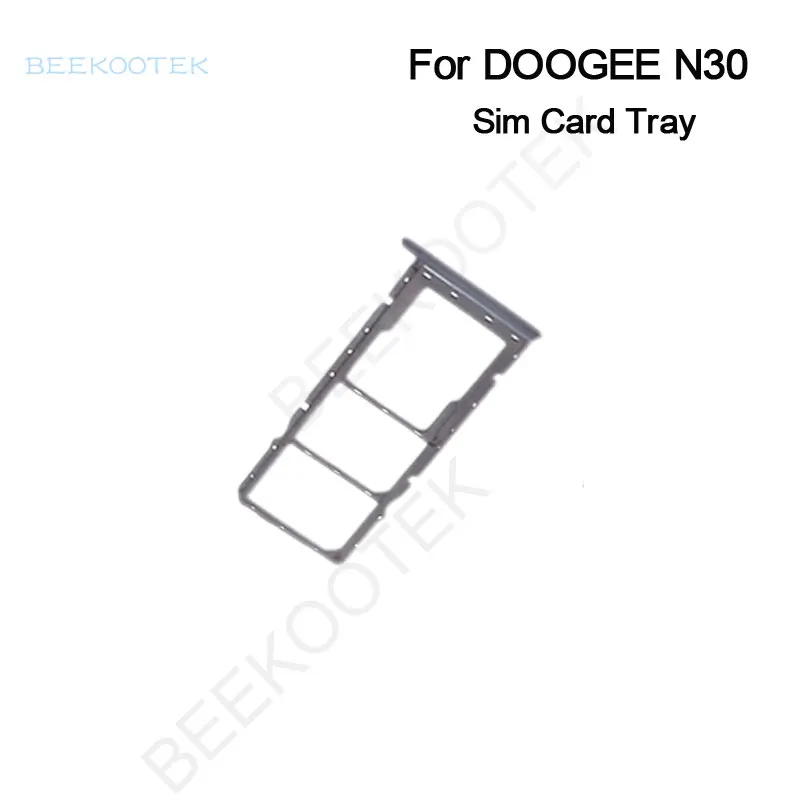 New Original DOOGEE N30 Phone Sim Card Holder Sim Card Slot Tray Holder Parts accessory For DOOGEE N30 6.55 inch Smartphone