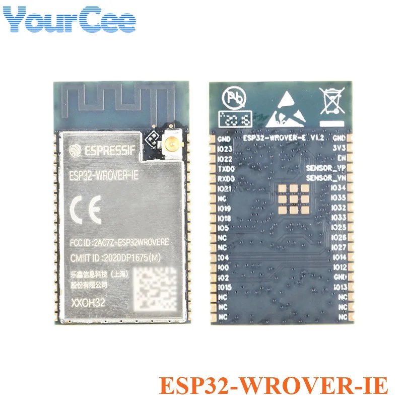 ESP32-WROVER-IE 4MB 8MB 16MB Dual Core WiFi Wireless Bluetooth-compatible MCU Module IOT ESP32 WROVER IE