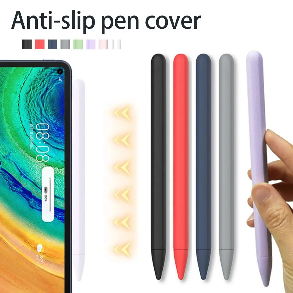 

For Huawei M Pencil Case Anti lost Silicone Compatible For Huawei Matepad Pro Tablet Touch Pen Stylus Protective Sleeve Covers