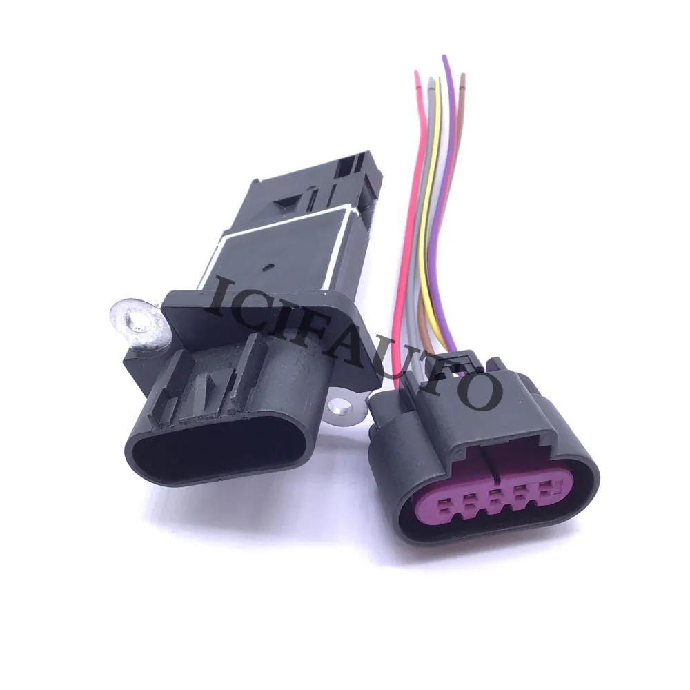 

Разъем датчика массового расхода воздуха MAF для Buick Chevrolet Cadillac GMC Canyon Hummer H3 Pontiac G5 G6 Pursuit Solstice Saturn