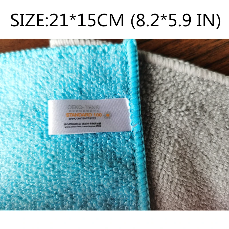 3PCS Kitchen towel natural bamboo fiber + microfiber double-sided dish cloth Eco-friendly cleaning wipes Swedish rag dishcloth