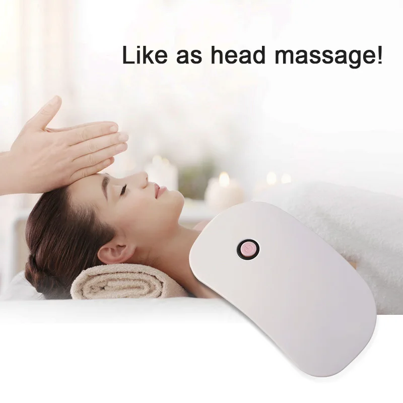 

Electric Portable Silicone Teeth Stimulating Hair Growth Acupuncture Head Pain Release Stress Mini Scalp Massage Hair Comb