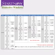 Laser protective silica lens Raytools 37x7mm #2