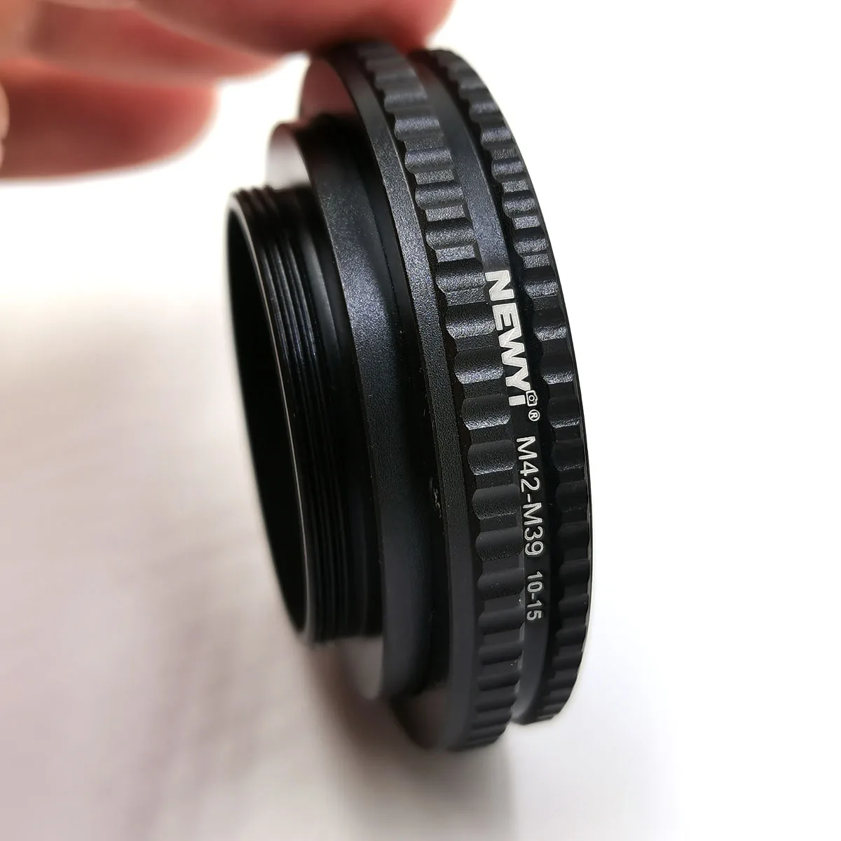 

m42-m39 10-15 Adjustable Focusing Helicoid Ring Adapter for M42 to M39/L39 Mount 10mm-15mm Macro Extension Tube