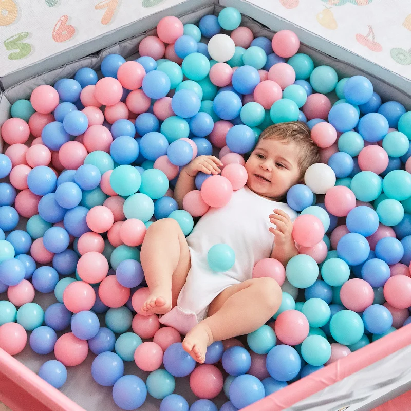 200Pcs/Lot Ocean Balls Eco-Friendly Colorful Ball Pits Funny Baby Kids Swim Soft Toy Water Pool Ocean Wave Balls Outdoor Toys