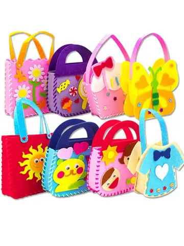 3 pezzi borsa fai da te giocattoli artigianali per ragazze muslimvoor Kinderen Juguetes niina 3 5 6 7 8 11 asenos Kinder Spielzeuge