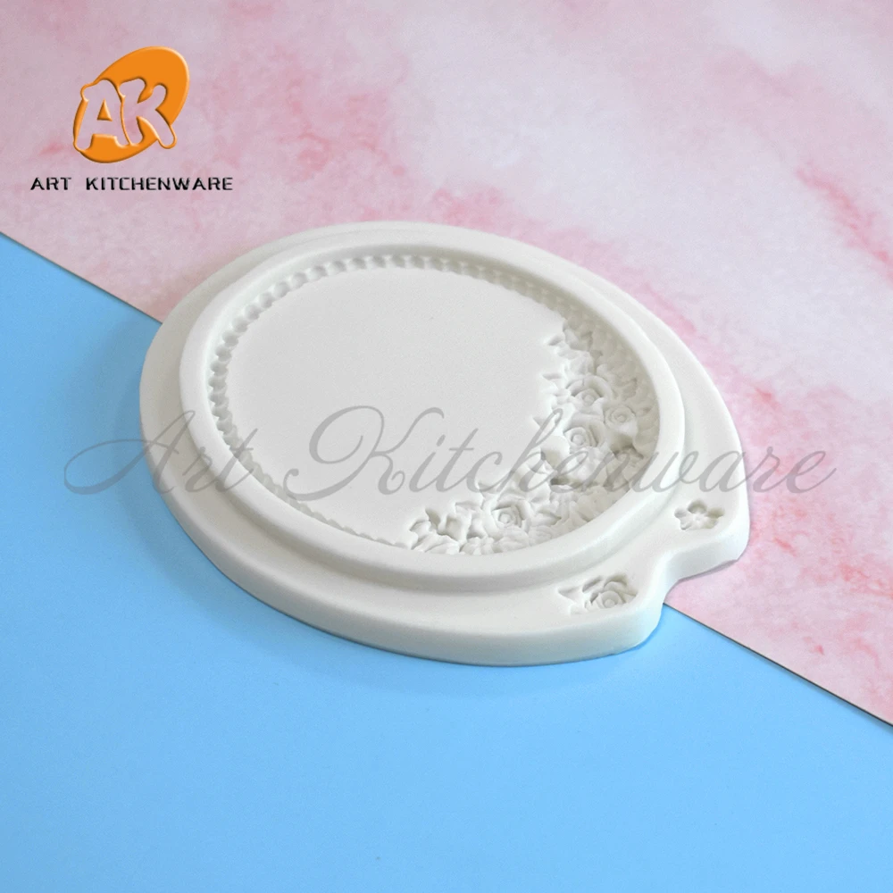 

Classic Frame Silicone Mold Fondant Mould Cake Decorating Tools Chocolate Gumpaste Molds, Sugarcraft, Kitchen Gadgets