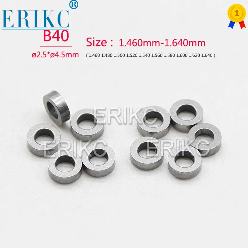 

50PCS B40 Injector Shims size 1.46mm-1.64mm Diesel injector Adjusting Shims Injector Calibrator Nozzle Adjustment Washers