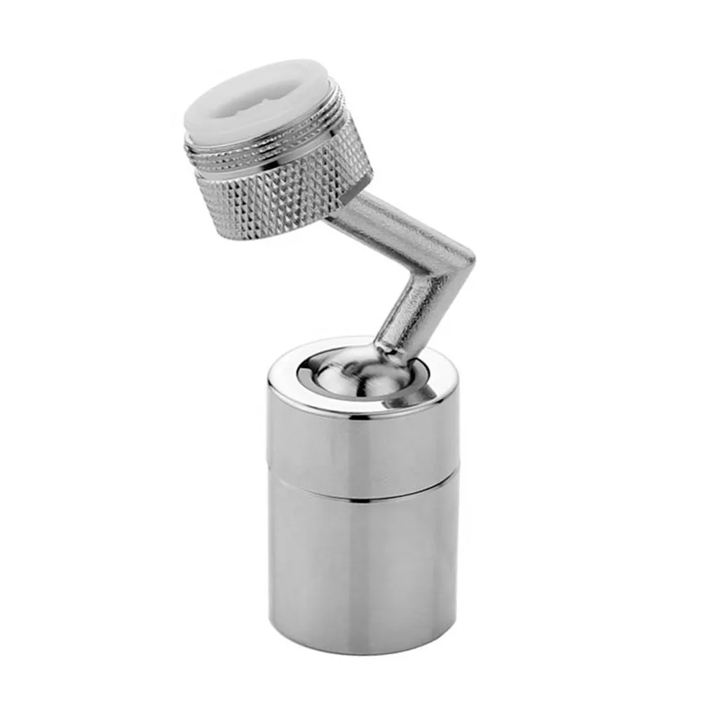 720 degrees Rotating Water Tap Kitchen Laundry Room Adjustable Splash Proof Metal Water Faucet