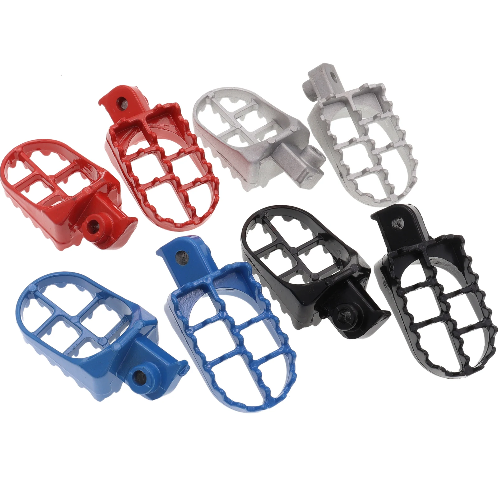 Footrests Foot Pegs Pedals Set for PW50 PW80 Pit Dirt Bike SSR SDG  X R 50 XR70 Pitr30