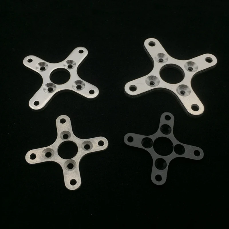 8PCS Brushless Motor Metal Clip 2208 2212 2217 2216  Cross Holder 19*25 Seat Paddle Mount for RC Aircraft Model DIY Parts