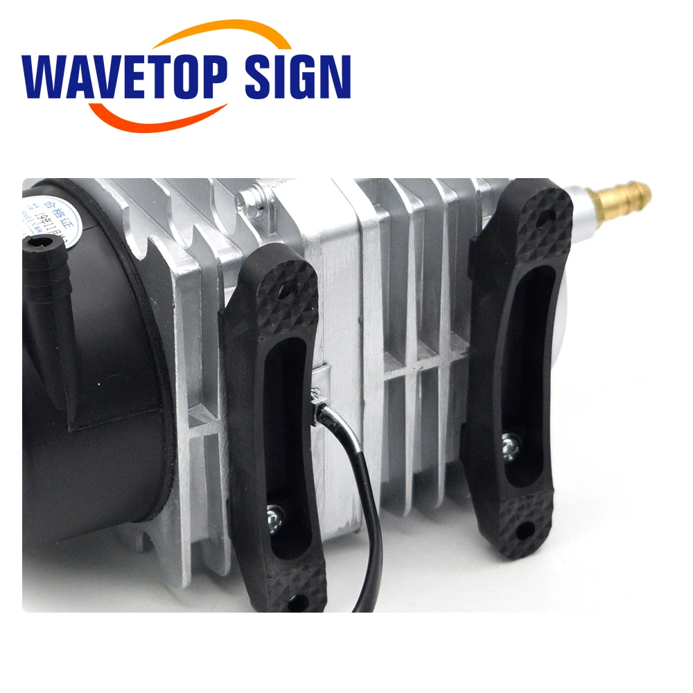 WaveTopSign 35W ACO-002 Air Compressor 40L/Min 20W ACO-001 Electrical Magnetic Air Pump for CO2 Laser Engraving Cutting Machine