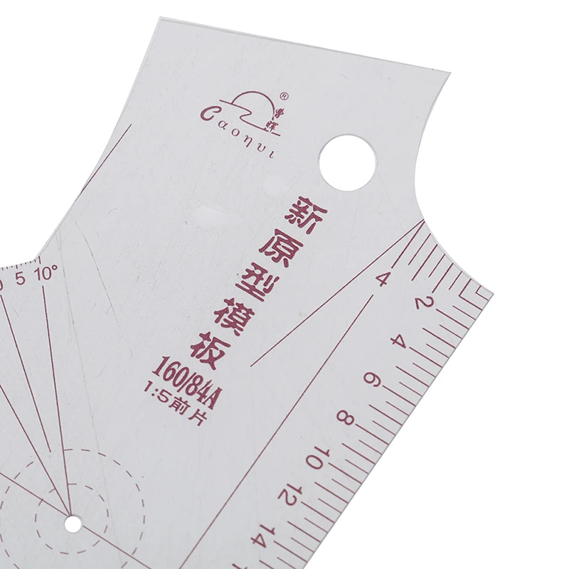 DIY Handmade 1:5 Prototype Template Tailor Sewing Accessories Clothing Design Measurement Prototype Ruler Drawing Templete Tools