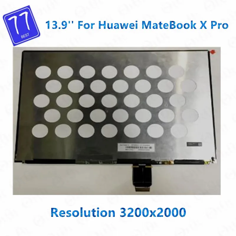 Original 13.9-inch For Huawei MateBook X Pro MACH-W19 MACH-W29 touch screen LCD monitor LPM139M422 A 3K display 3000X200