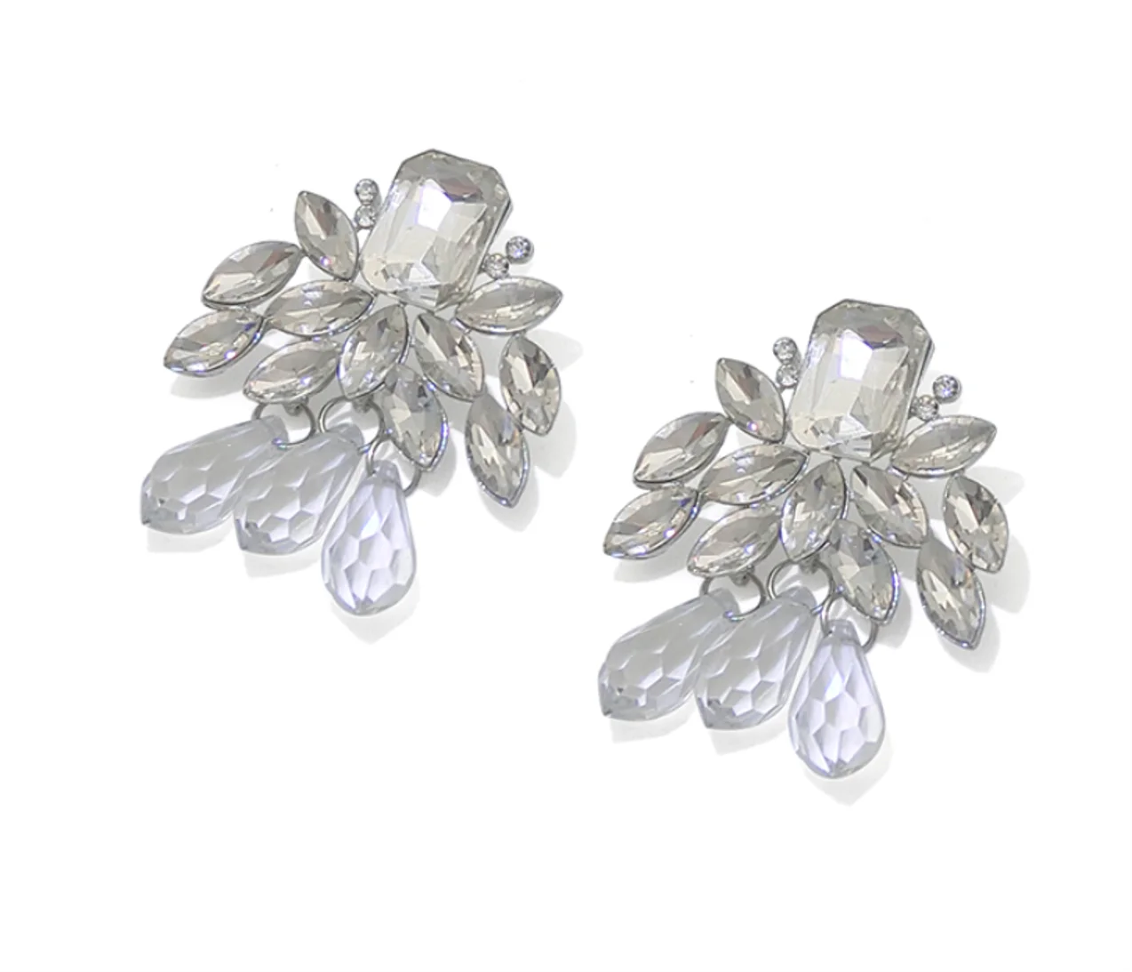 trend Irregular pattern personality simple tassel Unusual Stud earrings fashion jewelry for women