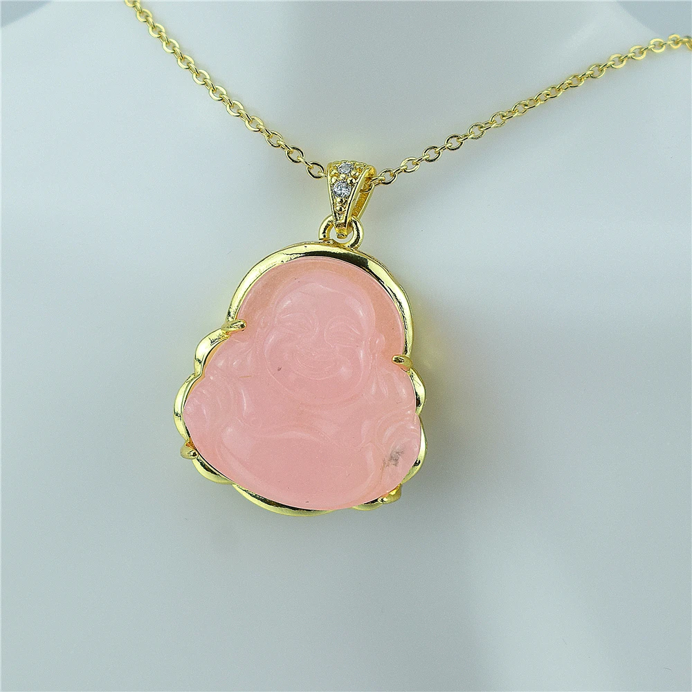 2021 new large Hetian jade religious Buddha Pendant clavicle NECKLACE PEACE jewelry women\'s Gift Men\'s exquisite jewelry