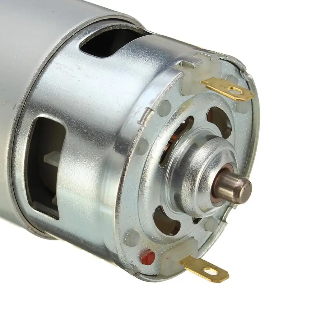 50% heiße Verkäufe DC 12V-36V 3500-9000RPM 775 Große Drehmoment Motor Kugellager Elektrische maschine