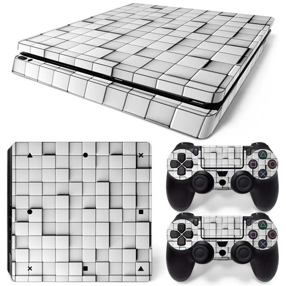 Best Sell Design Skin Sticker for PS4 Slim Console and Controllers