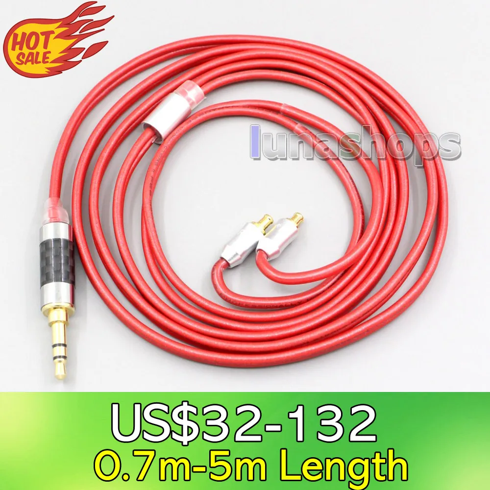 

LN006681 4.4mm 2.5mm 99% Pure PCOCC Earphone Cable For Audio Technica ath-ls400 ls300 ls200 ls70 ls50 e40 e50 e70 312A