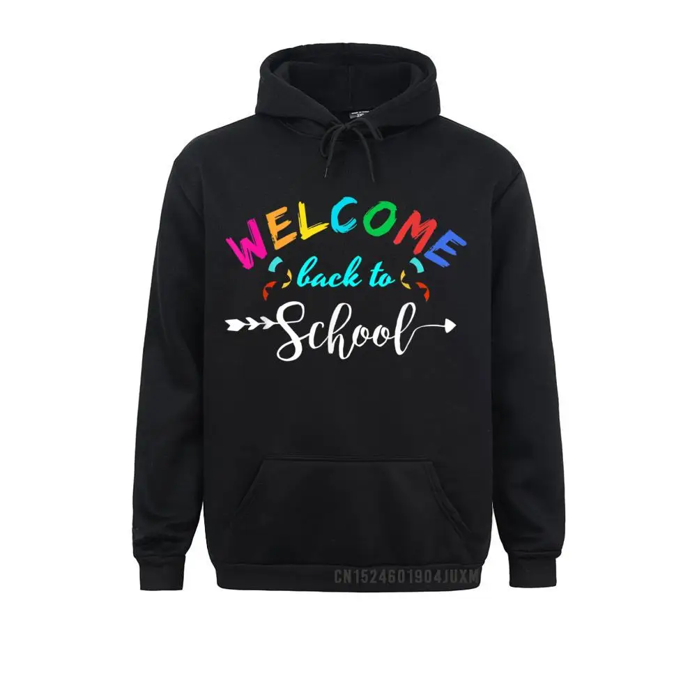 We Come Back To School Novelty Funny Teacher Love Gift Novelty Manga Hoodies Men's Sweatshirts Simple Style Clothes Latest