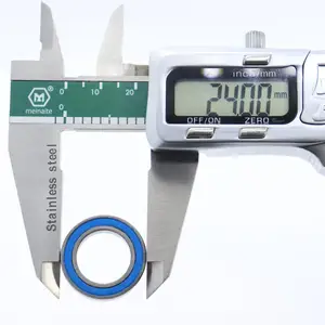 Azul rolamentos selados para carro elétrico RC, 6802RS rolamento, 6802 RS 2RS, ABEC-3, Hobby Truck, 10PCs, 15x24x5mm, 6802 12 principais vendas rodas de ferro aro 15 - №11