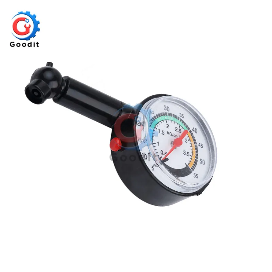 Car Tyre Tire Pressure Gauge For Car Auto Motorcycle Truck Bike Dial Meter Vehicle Tester Pressure Tyre Measurement Tool Meter