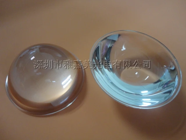 1pcs Diameter 52mm Focal Length 26mm Plano convex Glass Lens for Zoom LED Flashlight Torch Bike head lamp spotlight projector