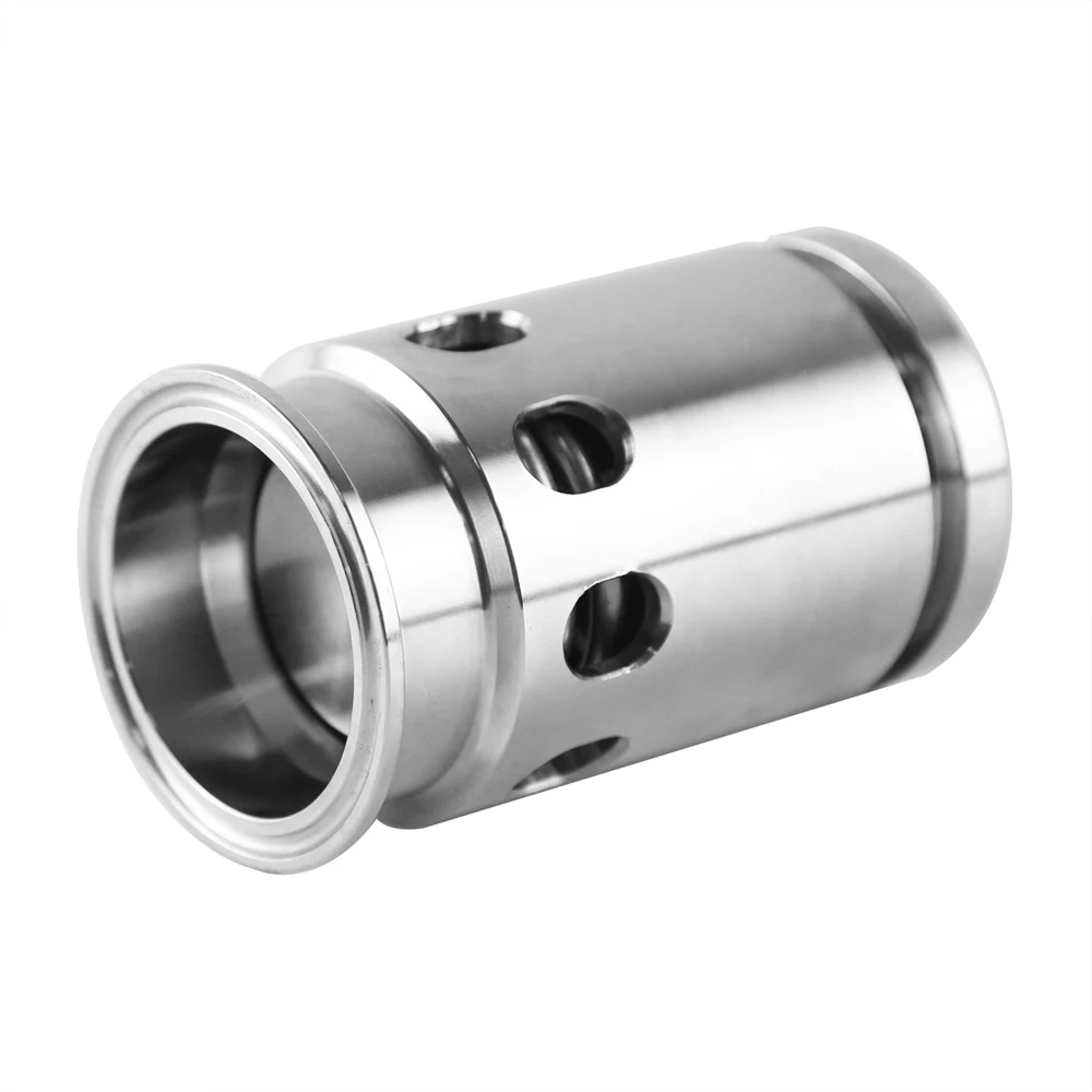 SS 304 OD 50.5mm Pressure Relief Safety Valve bunging valve safety spunding 0.2 mpa Sanitary Stainless Steel Beer Brew Fermenter