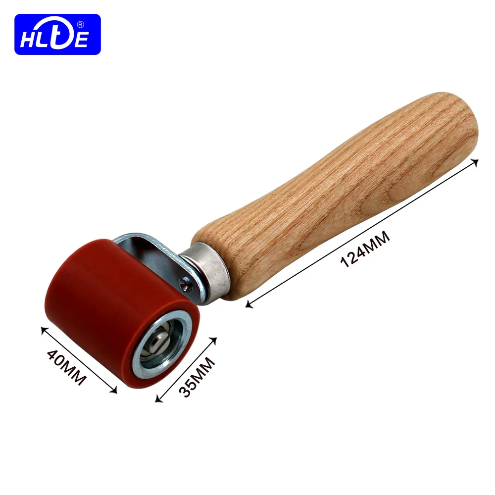 High Temperature Resistant 40mm Bearing Silicone pressure roller Use with hot air gun heat gun plastic welder for PVC Welding