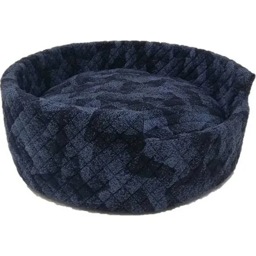 Muud Fashion Washable Donut Cat Bed (50x20) Sponge & Fiber Blue