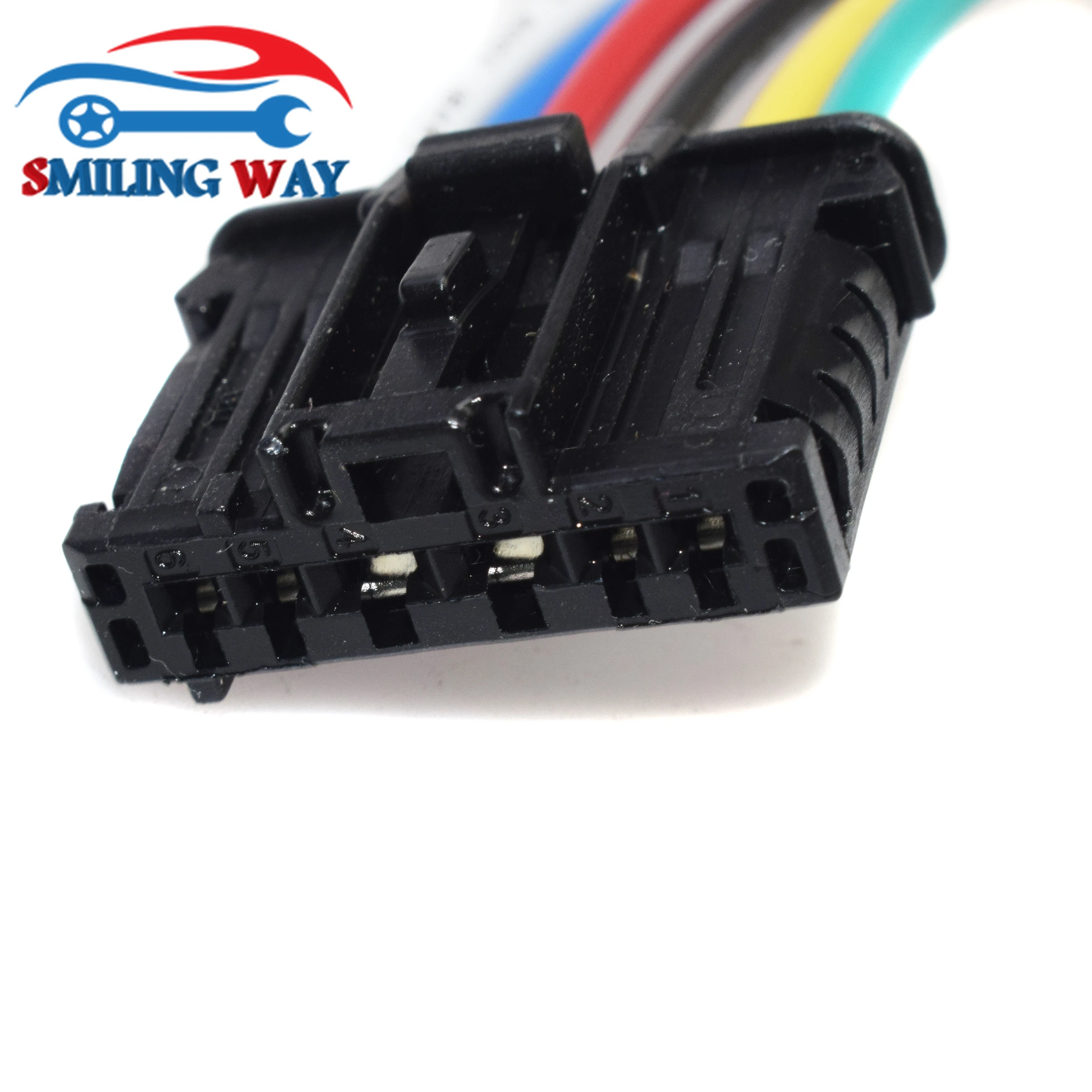 Rear Tail Light Connector Repair Cable Kit For Peugeot Citroen Fiat Renault Dacia – 6-Pin