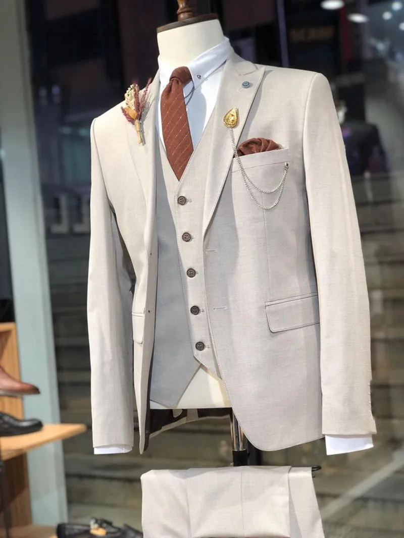 Abiti da uomo 2021 nuovi smoking da sposa abiti da uomo migliori formali abiti da sposo abiti da 3 pezzi su misura (pantaloni gilet giacca)