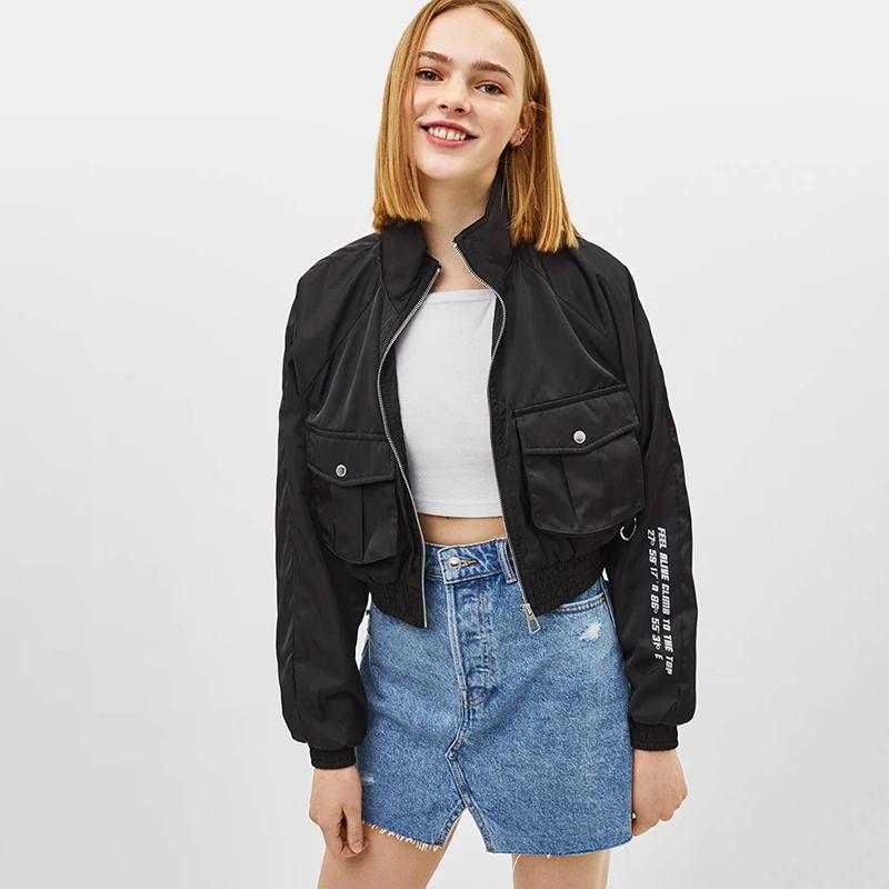 

Autumn Large Size Women's Coat Long Sleeve Baseball Jacket Harajuku Woman Jackets Plus Size Women's Bomber Streetwear Outerwear