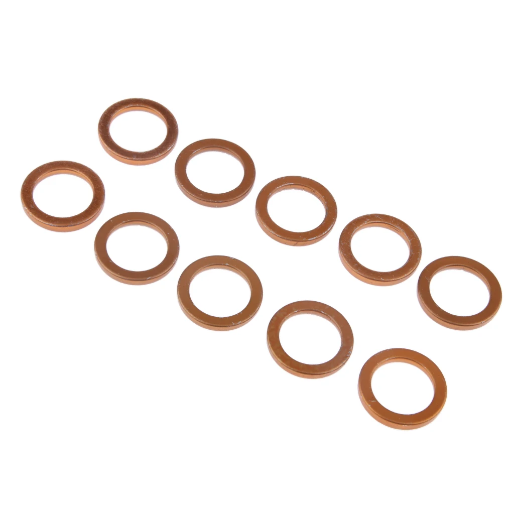 10pcs/lot Exhaust Muffler Pipe Gasket Rings For 49 50 110 150cc Gy6 Moped Motorbike Scooter Underbone Dirt Bike ATV