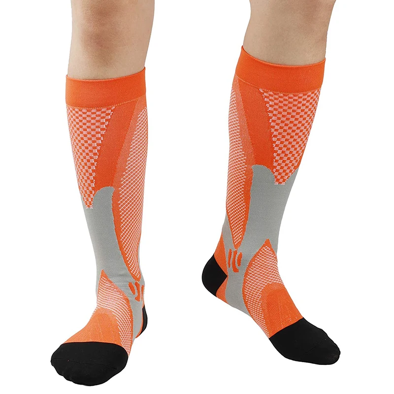 Brothock Medical Sport Kompressionssocken für Männer und Frauen, 20–30 mmHg, Lauf-Krankenschwester-Socken für Krampfadern, Laufen, Radfahren, Reisen