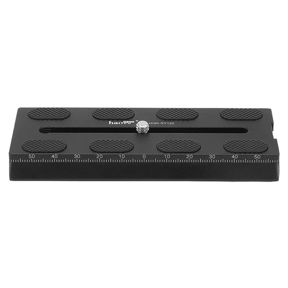 Haoge placa de liberação rápida para câmera, montagem de câmera de 120mm para dji ronin-s ronin s, acessórios de estabilizador gimbal