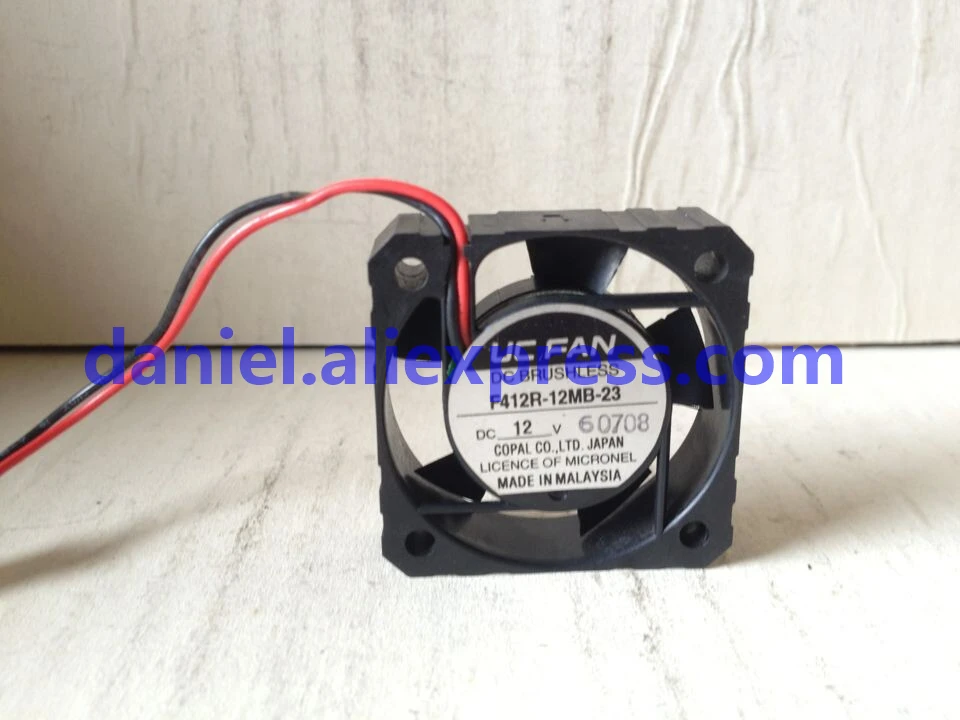 Original UC FAN 4012 F412R-12MB-23 DC12V Ball Cooling Fan