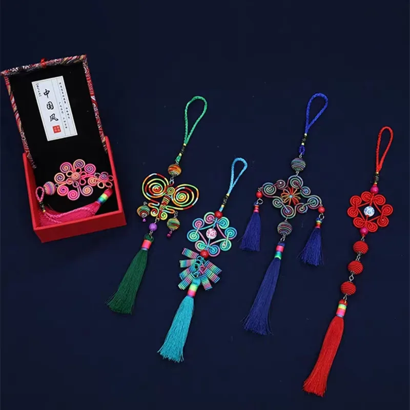 

Novel and Funny Toy China Knot and Pendant Creative Car Pendant Souvenirs of Special Folk Handicrafts Gift for Girl Friend