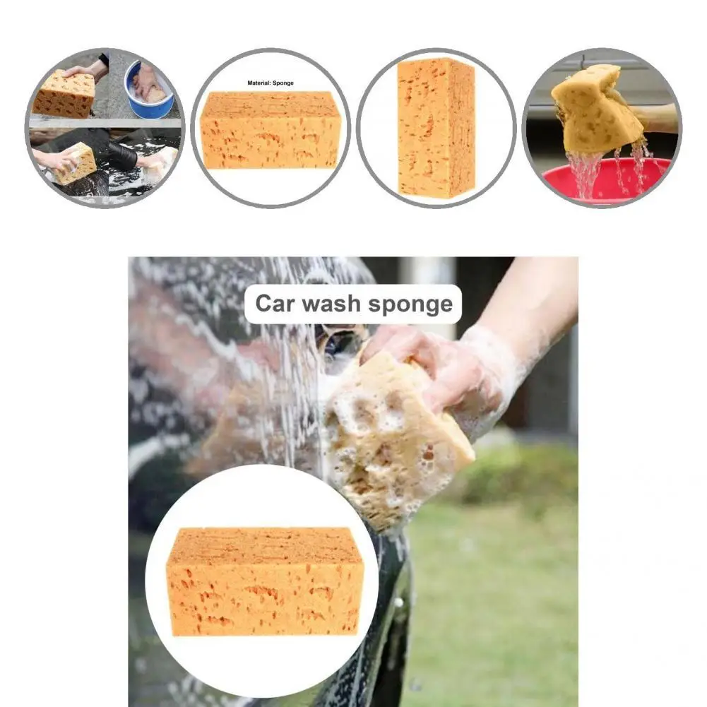 Durable  High Quality Practical Auto Wash Detailing Sponge Hand Tool Auto Care Sponge Super Soft   for Car