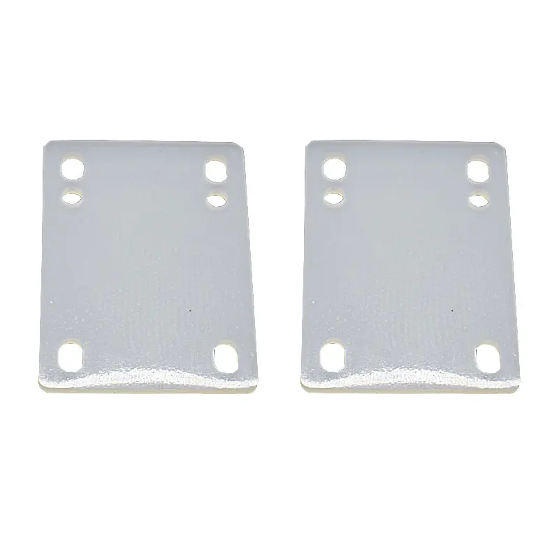 2pcs Skateboard Riser Pad 6mm 3mm 11mm Silica gel Rubber Gaskets Screw for Longboard Dance Board Double rocker super Shockpads