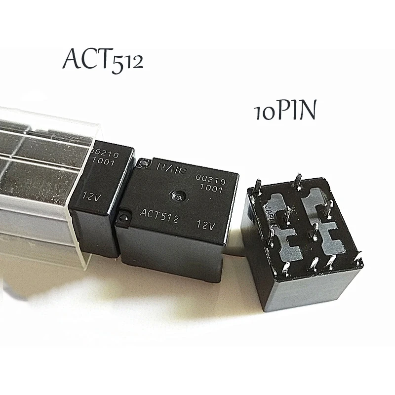 2 PZ/LOTTO ACT512 12V 10PIN 20A DC12V ACTP512 Automobile Relè J518