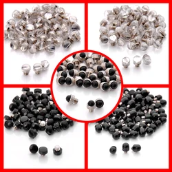 2.5*0.5MM 50pcs Scissors Silencer Parts Stainless Steel Silencieux Haircutting Styling Scissors Accessories Bumpers Silenciador