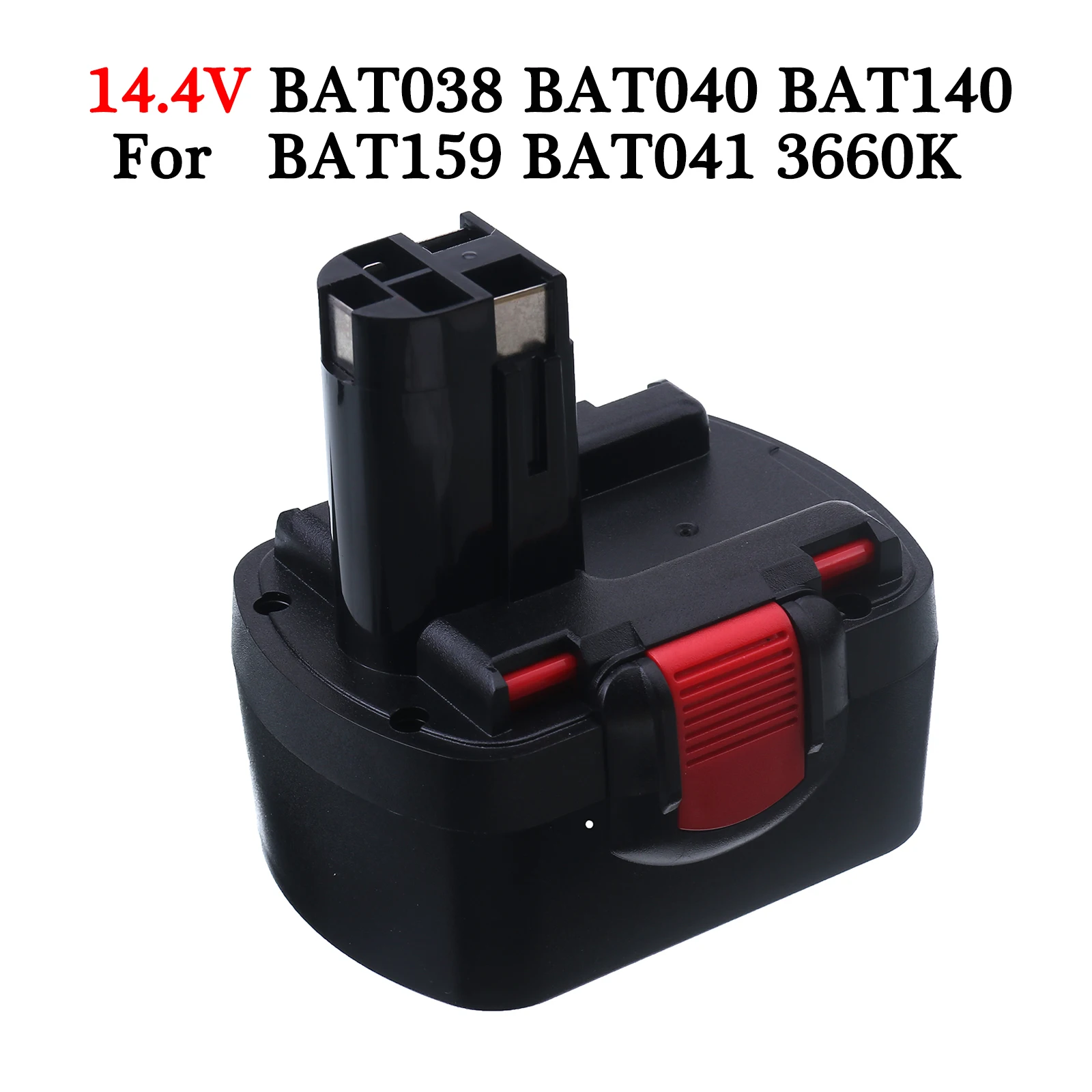 Bateria recarregável bat038 14.4v 2000mah para bosch bat038 bat040 bat140 bat159 bat041 3660k NI-CD psr gsr gws gho 14.4v bateria
