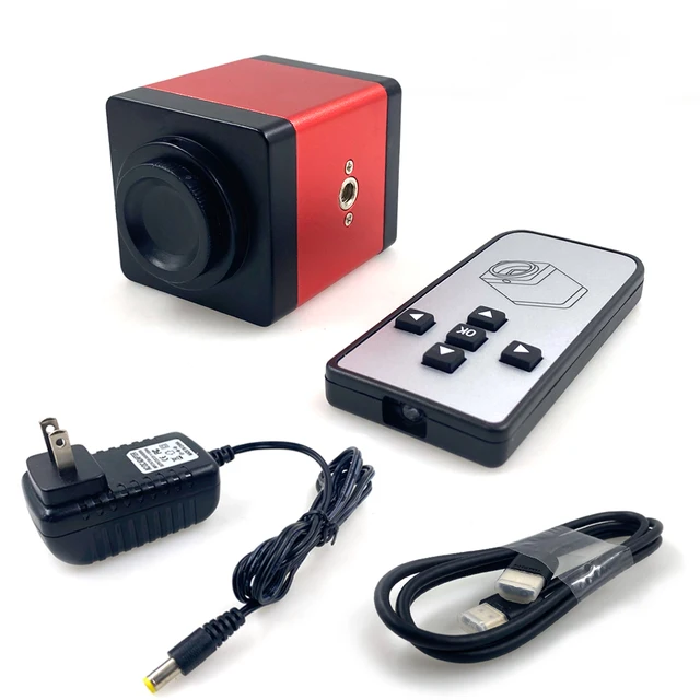 HD1080P HDMI VGA Przemysłowa kamera wideo z mikroskopem Przemysłowa kamera C MOUNT do telefonu Tablet PC PCB IC Obserwuj naprawę lutowania